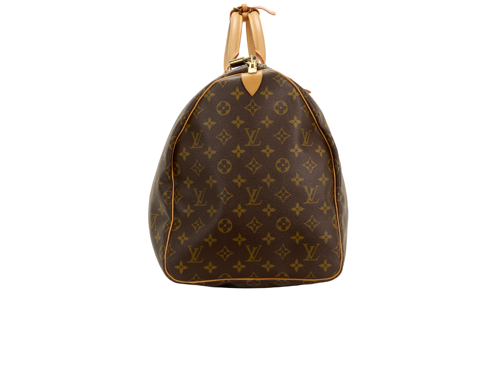 Keepall 55, &pound;1,220, Handbags, Brown, Canvas, Side view